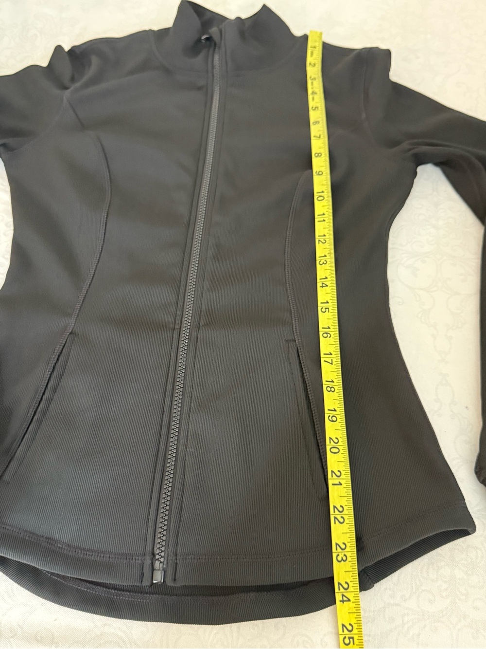 90 Degree by Reflex Rib Altitude Full Zip Fitted Jacket with Thumb Holes Small - Picture 9 of 10